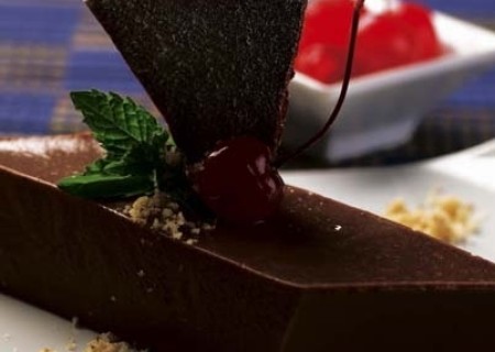 Bavarois de chocolate