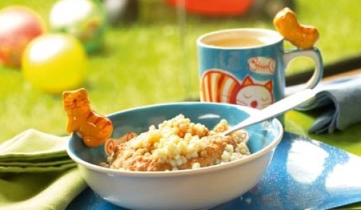 Fideos munición con verduras asadas