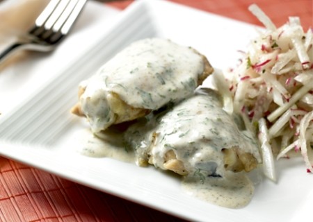 Pollo al yogur