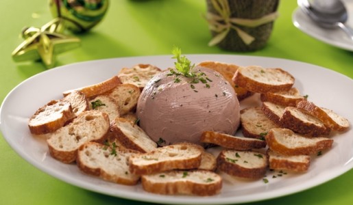 Paté de hígado con romero