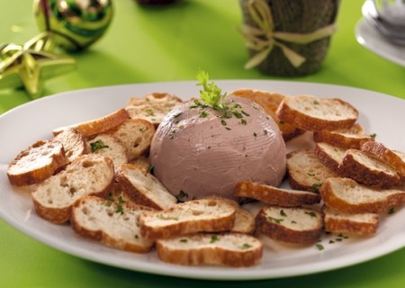 Paté de hígado con romero
