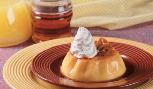 Flan de vainilla