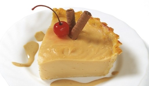 Tarta de leche asada