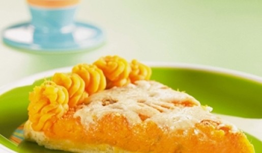 Pie de camote con queso