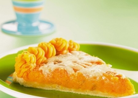 Pie de camote con queso