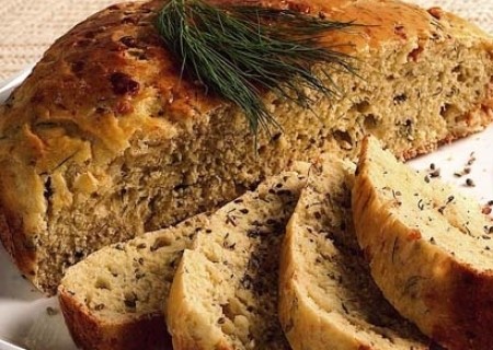 Pan de ricota y eneldo