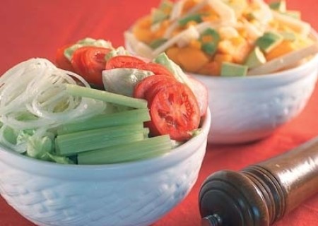 Ensalada clásica parrillera
