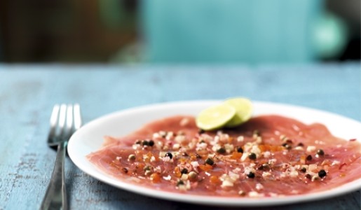 Carpaccio de atún