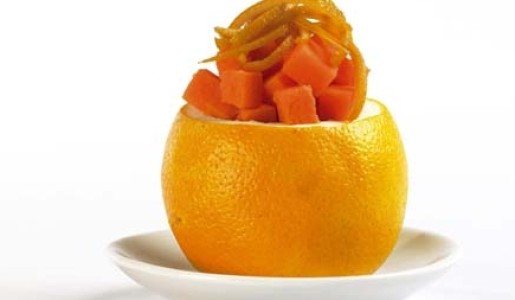 Dulce de camote, zanahoria y naranja