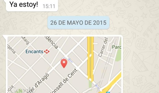 Cómo enviar una ubicación por Whatsapp