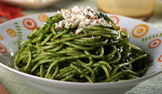 Fideos verdes