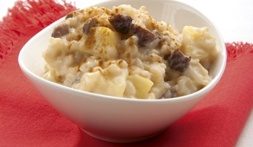 Arroz integral con leche de soya