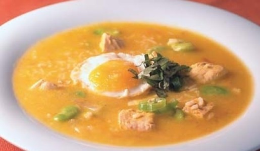 Chupe de tollo con verduras