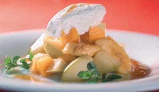 Frutas a la parrilla