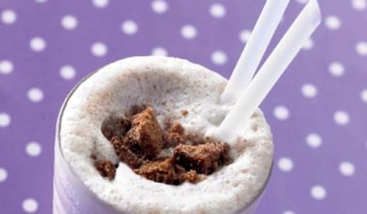 Milkshake de brownie y fudge