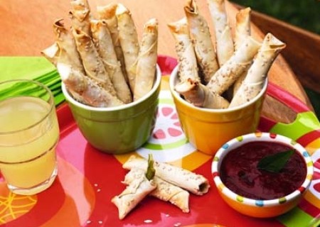 Crisinos de espárragos