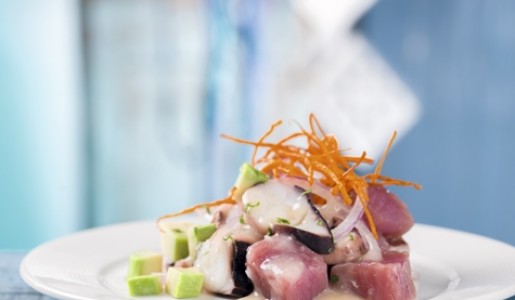 Cebiches nikkei de Nikko