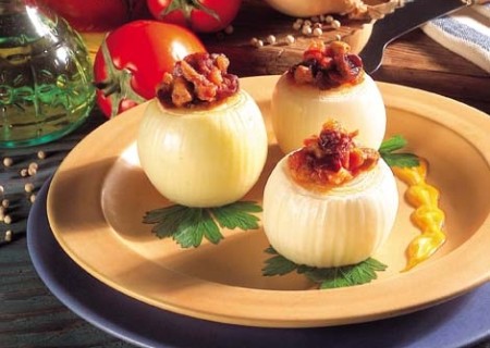 Cebollas rellenas