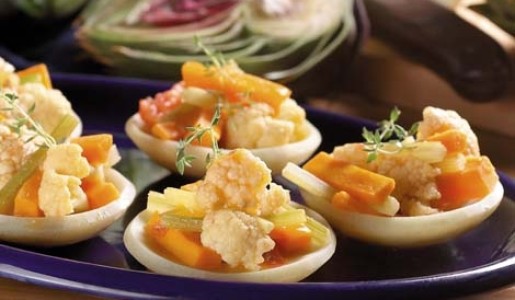 Alcachofas escabechadas