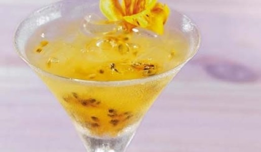 Cóctel de maracuyá