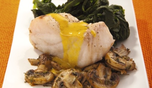 Pescado a la mostaza