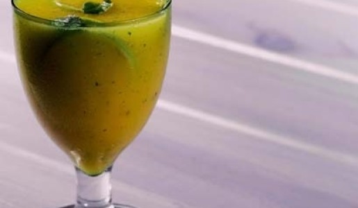 Cóctel helado de aguaje