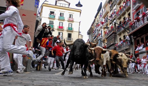 Cómo se celebran los sanfermines en Pamplona