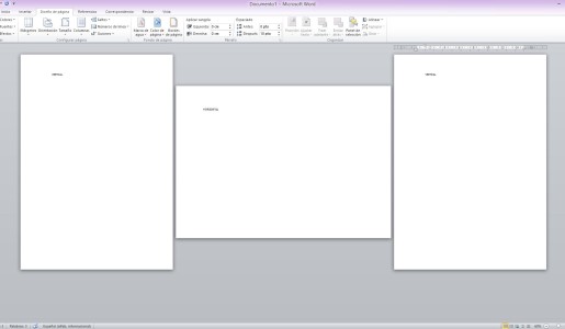 Cómo cambiar una hoja de vertical a horizontal en Word 2010