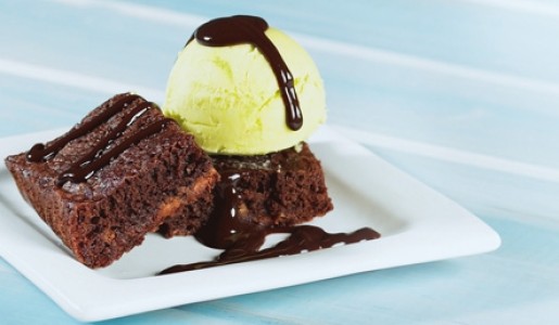 Brownies a los dos chocolates