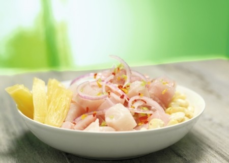 Cebiche de lenguado