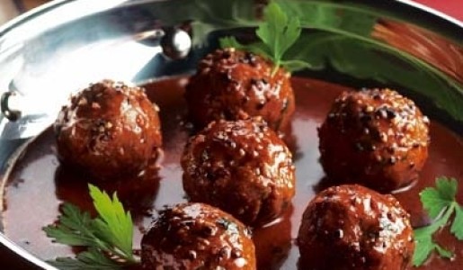 Albóndigas de cordero a la pimienta