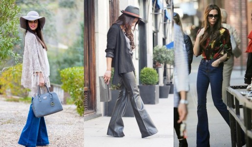 Cómo combinar un pantalón de campana