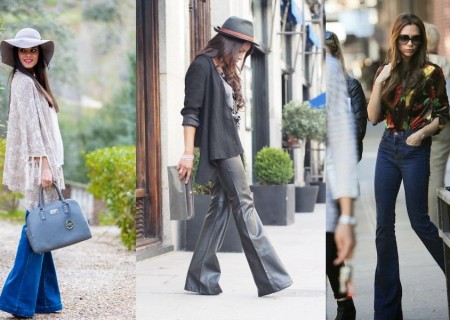 Cómo combinar un pantalón de campana