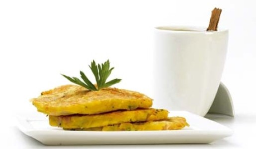 Croquetas de papa con jamón de pollo