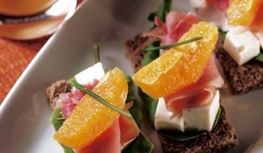 Bruschetta de prosciutto