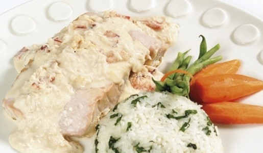 Pescado en salsa especial