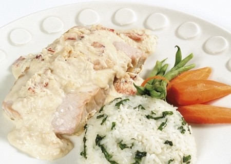 Pescado en salsa especial