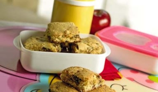 Blondies de albaricoque