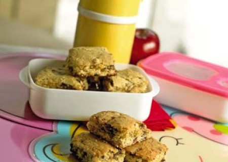 Blondies de albaricoque