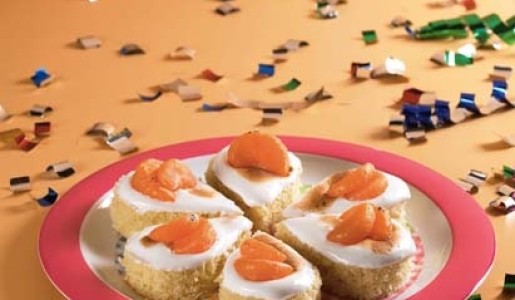Pastel de mandarina