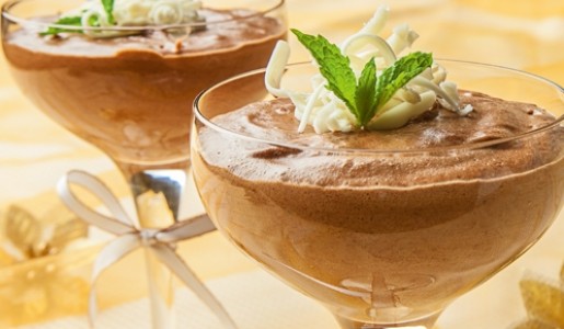 Mousse de chocolate belga