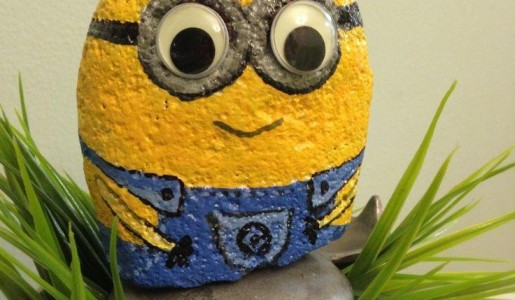 Cómo hacer Minions con piedras