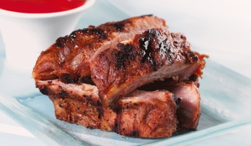 Costillas de cerdo a la oriental