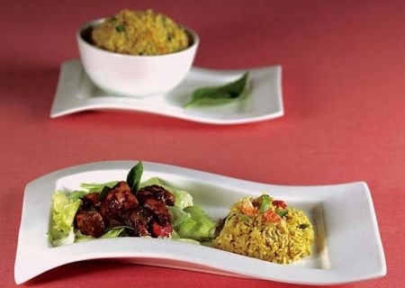 Pollo con albahaca