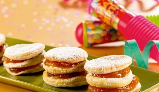 Voladores con jalea de zapallo