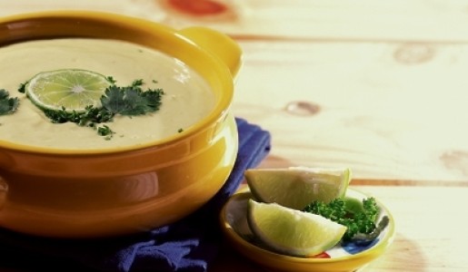 Crema fría de palta