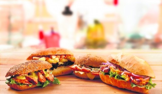 Cuarteto de sánguches