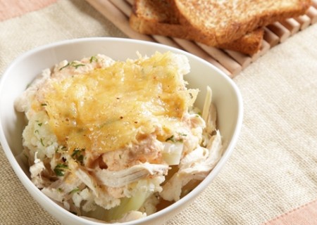 Coliflor gratinada