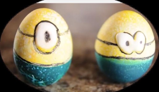 Artes: Como hacer Minions con huevos