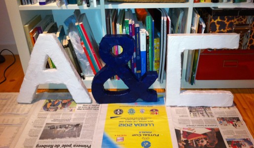 Letras para decorar una boda